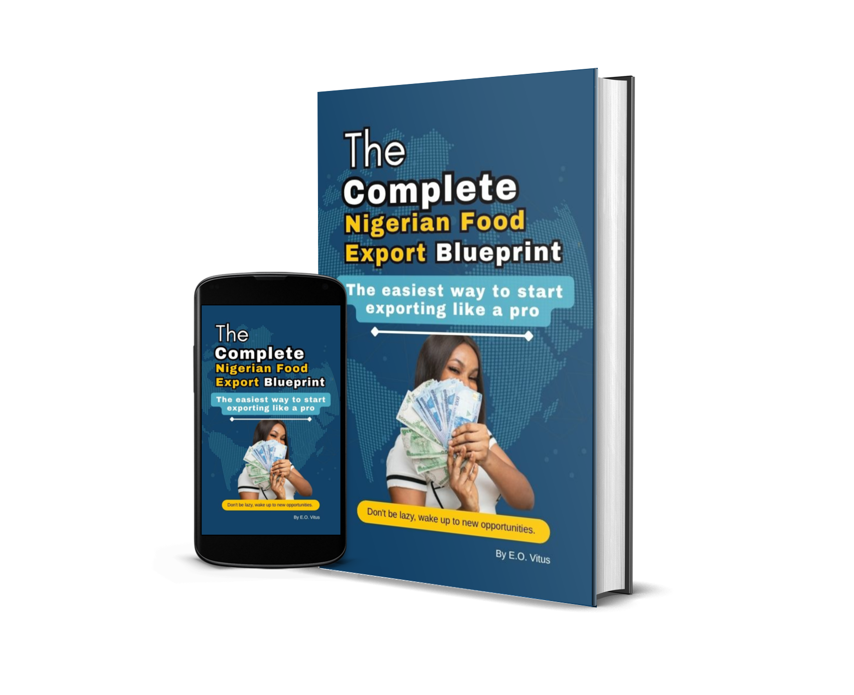The Complete Nigerian Food Export Blueprint ebook mockup